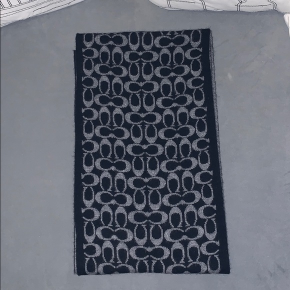 PRICE DROP! NWOT Coach Cashmere Scarf - Picture 2 of 6